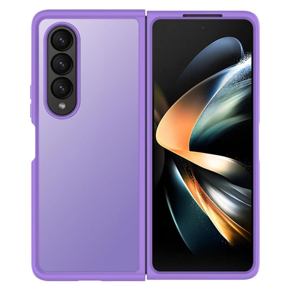 Techgear Samsung Galaxy Z Fold 4 Tough Case [Fusion Fx] Premium Hybrid Tough Rugged Protective Bumper Case Heavy Duty Protection With Matte Back