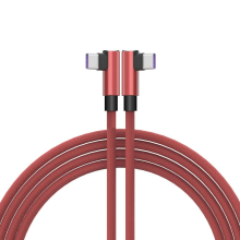 USB C to USB C Cable, 3m Type C 90 Degree Right Angle Sync & Fast Charge Cable for Samsung , Xiaomi, Oppo Reno 8 OnePlus 11 Pixel 7 Moto G13 etc
