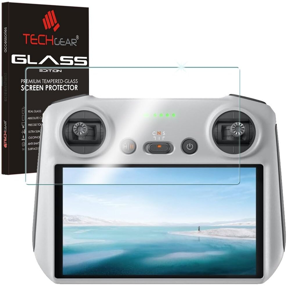 GLASS Protector for DJI RC / DJI RC 2 Controller, Full Coverage Tempered Glass Screen Protector Cover for DJI RC display of DJI Mini 3 Pro