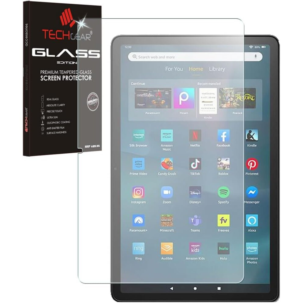 Anti-Glare Screen Protector for All New Amazon Fire Max 11" Tablets (2023/13th Generation) MATTE GLASS Edition Tempered Glass Screen Protector Cover