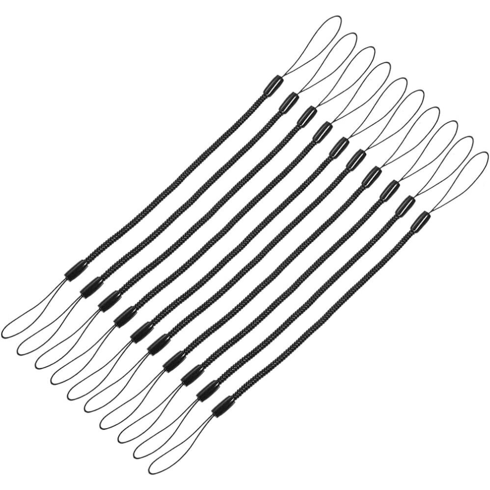Stylus Tether, [10 Pack] 8" Retractable Spring Coil Strap, Elastic Coil Lanyards, Tether Strings Cord, Stylus Bungee Cord For Touch Pens / Pencils 5056284469496