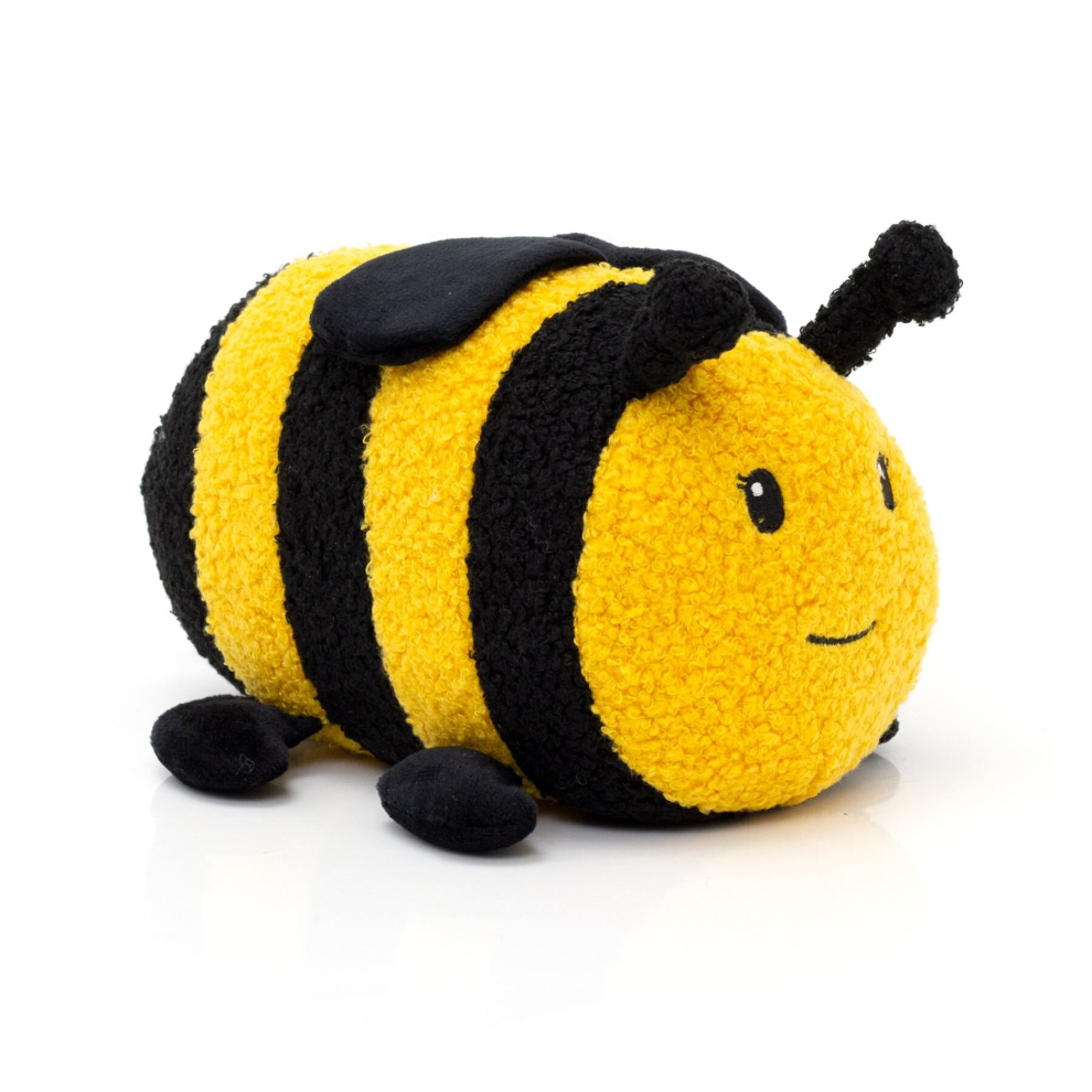 Amelia Bumblebee Doorstop Bee Shaped Door Stop | Novelty Indoor Plush Fabric Honey Bee Doorstop | Decorative Weighted Bug Door Stopper - 1.5kg