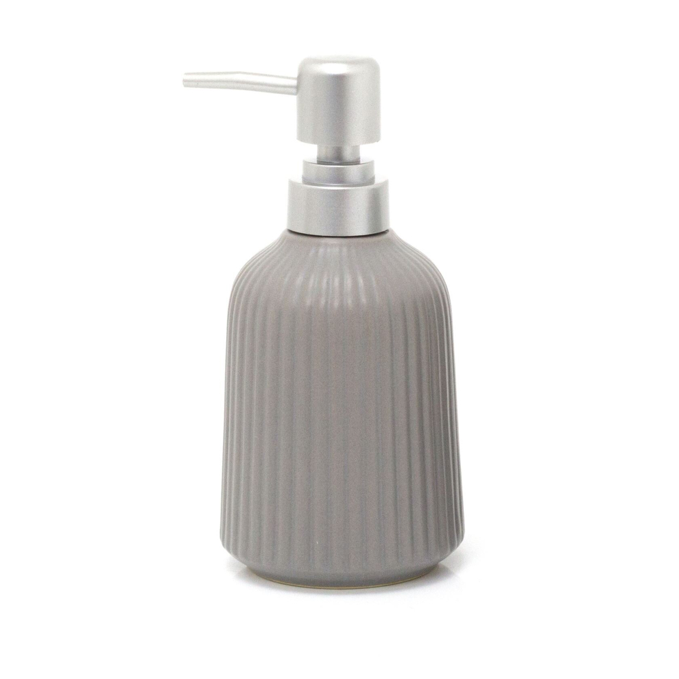 Ceramic Grey Soap Dispenser | Hand Soap Dispenser Bathroom Soap Dispenser | Hand Wash Dispenser Kitchen Soap Dispenser