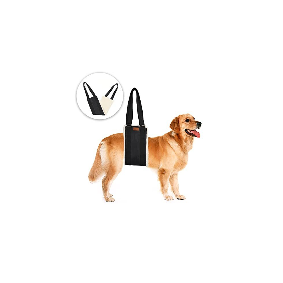 Adjustable Dog Lifting Harness, Support and Rehab Harness for Weak Rear Legs, Soft Sling Assist The Dog Who are Senior, Injured, Disabled and After