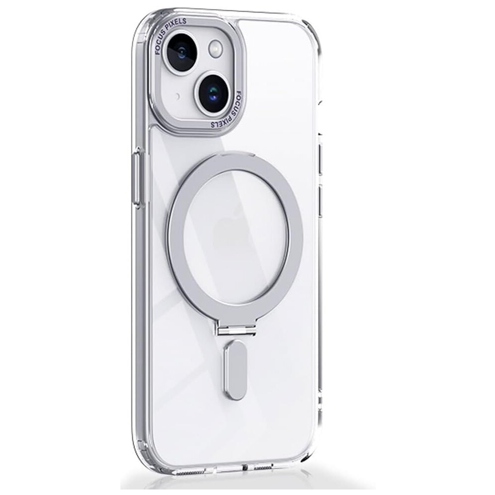 Apple Iphone 15 Stand Case [Fusion Armour Ring] Premium Hybrid Tough Rugged Protective Magnetic Kickstand Case, Compatible With Magsafe Case 5056284471567