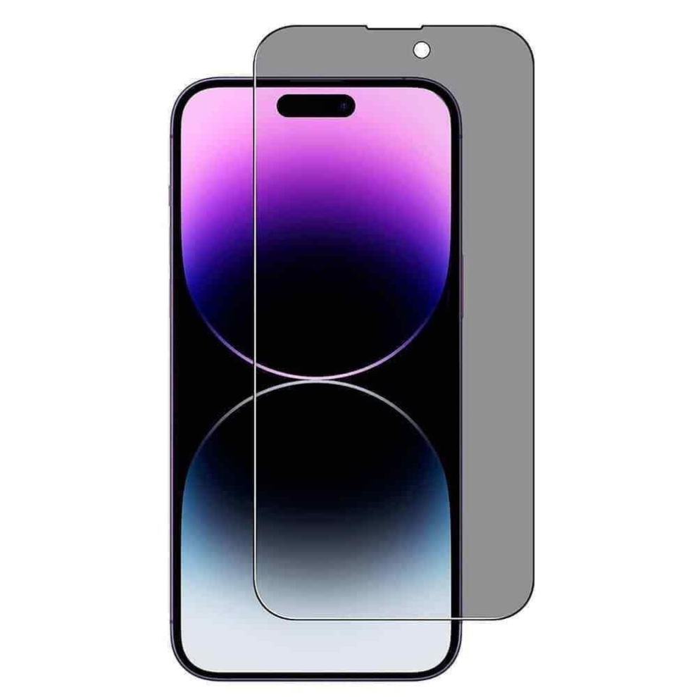 For iPhone 15 Pro Anti Spy Privacy Tempered Glass Screen Protector
