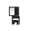 Birlea Black Dressing Table with Mirror Birlea Evelyn Sliding Vanity Desk Make Up 10