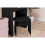 Birlea Black Dressing Table with Mirror Birlea Evelyn Sliding Vanity Desk Make Up 6