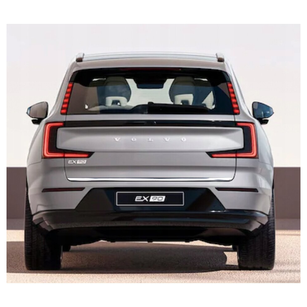 Volvo Ex90 - Chrome Trunk Trim - Tailgate Accent - Premium Car Rear Detail - Shine Enhancer Tuning 4171247339683