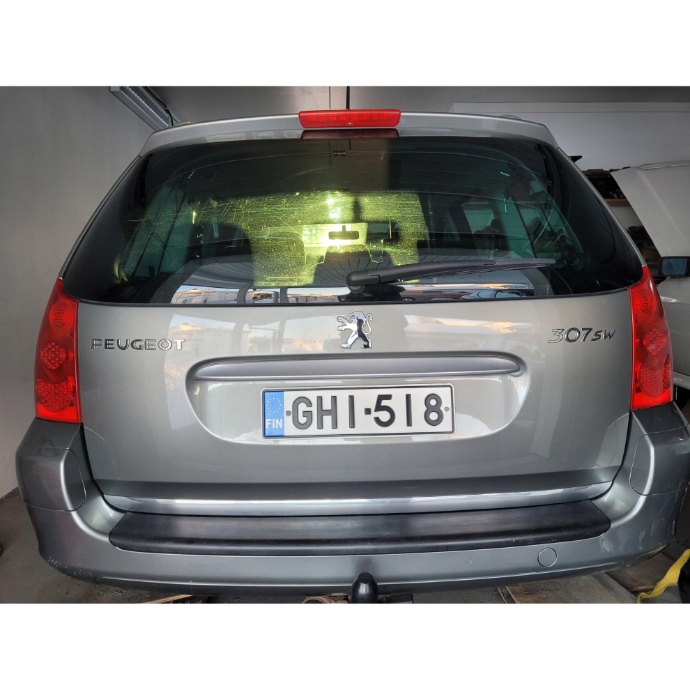 Peugeot 307 Sw Estate - Chrome Trunk Trim - Tailgate Accent - Premium Car Rear Detail - Shine Enhancer Tuning Tuning 4 4175426769872
