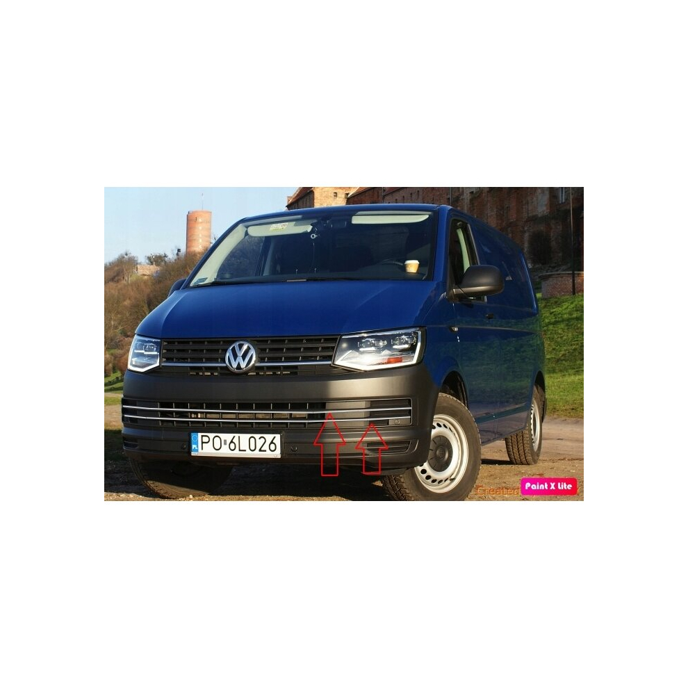 Vw Transporter T5 Chrome Trims For Bumper | Premium Upgrade 4095272622469