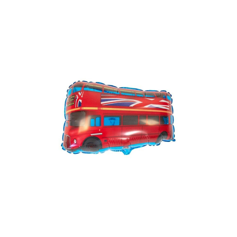 Mini London Bus Air Fill Foil Balloon 28cm / 11 in