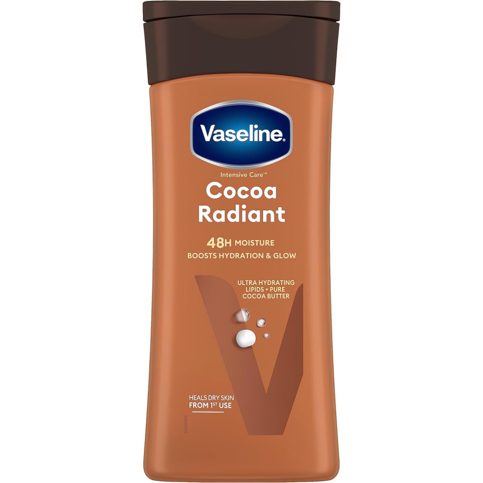 Vaseline Intensive Care Cocoa Lotion pure cocoabutter for dryskin200ml