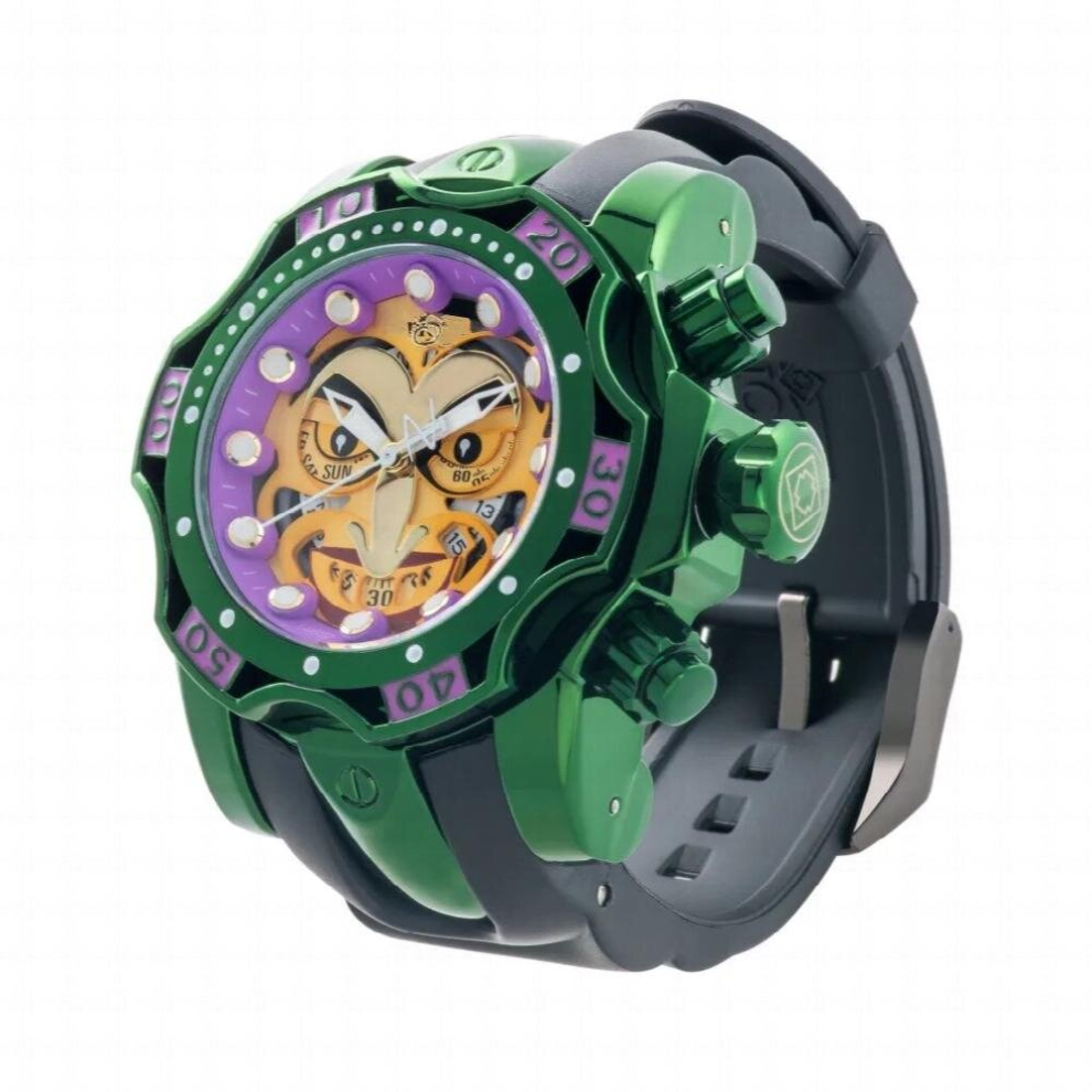 Top Invincible Undefeated Dc Joker Wristwatch Analog Men Business Quartz Watch Reloj Hombres Brown