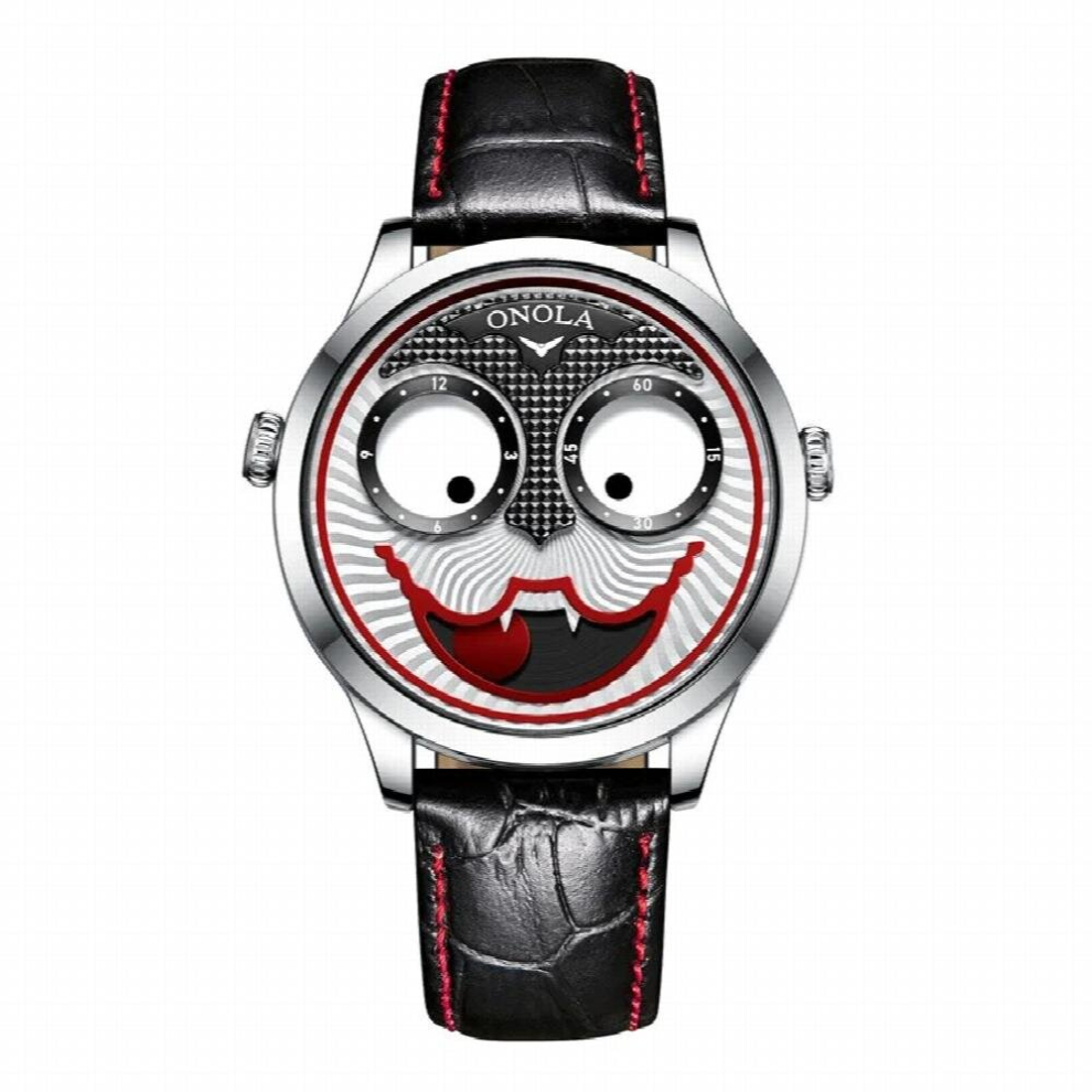 Onola Top Edition Leather Strap Alloy Quartz Smart Watch For Men Relogio Masculino Reloj Multicoloured 885653080803
