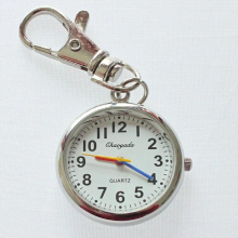 Bulk 10pcs/Lot Stainless Steel Quartz Watches Pocket Pendant Key Ring Watch GL48T Children Watches Watches
