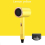 (Yellow) Hair Dryer Professional Salon Leafless Blower 1