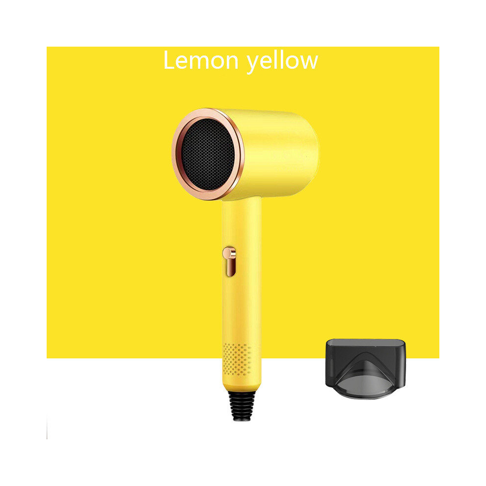 (Yellow) Hair Dryer Professional Salon Leafless Blower Yellow