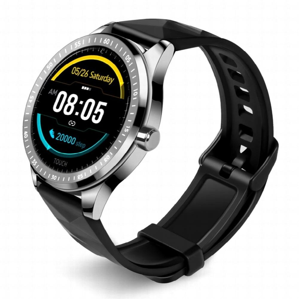 Smart Watch Men Women Casual Heart Rate Monitoring Fitness Tracker Sports Watches Smartwatch For Ios Android Silver 885653567823