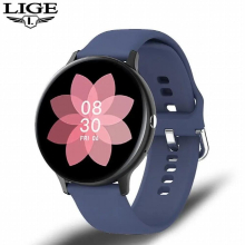 LIGE Ladies Smart Watch Sport Fitness Waterproof Heart Rate Blood Pressure Tracker Women Smartwatch For Android IOS Relogio