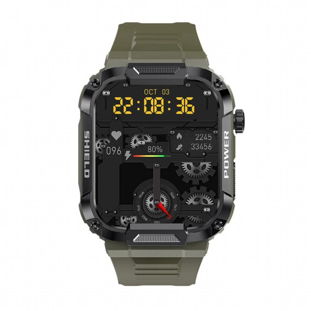 Mens Smartwatch Bluetooth Calling Ip69 Sports Waterproof Watch For Android Ios Ftiness Watches Call Smartwatch Mk66 Multicoloured 885653680010