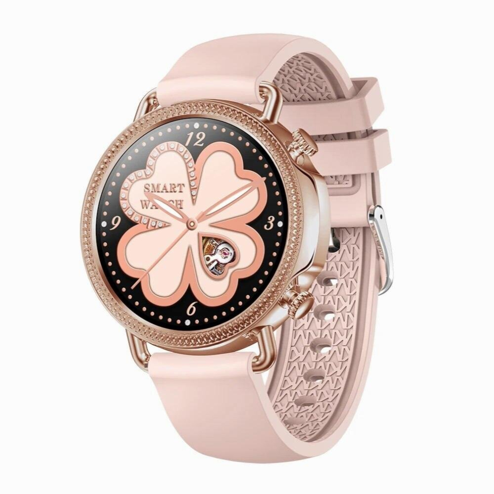 Women Smart Watch Heart Rate Monitoring Message Reminder Music Control Sports Smartwatch Fitness Bracelet Waterproof Watch Multicoloured 885653793758