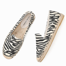 (Black-10) shoes for women Espadrilles Casual Summer Sapatos Flat Rushed Arrivals Ethnic Flower Ladies Lazy Cotton Walking