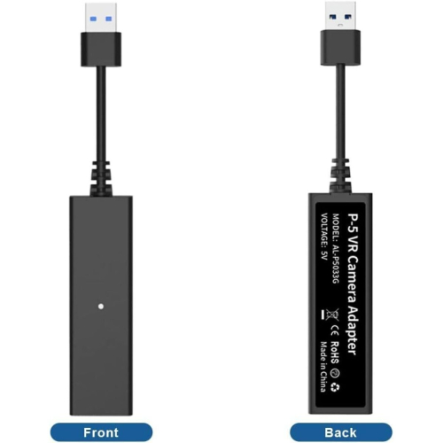 PS5 VR Camera Adapter for PSVR, PS4 PS VR Converter Cable Compatible with PS5 Console, USB 3.0 PS4 Camera to PS5 Console VR Games Accessories 2