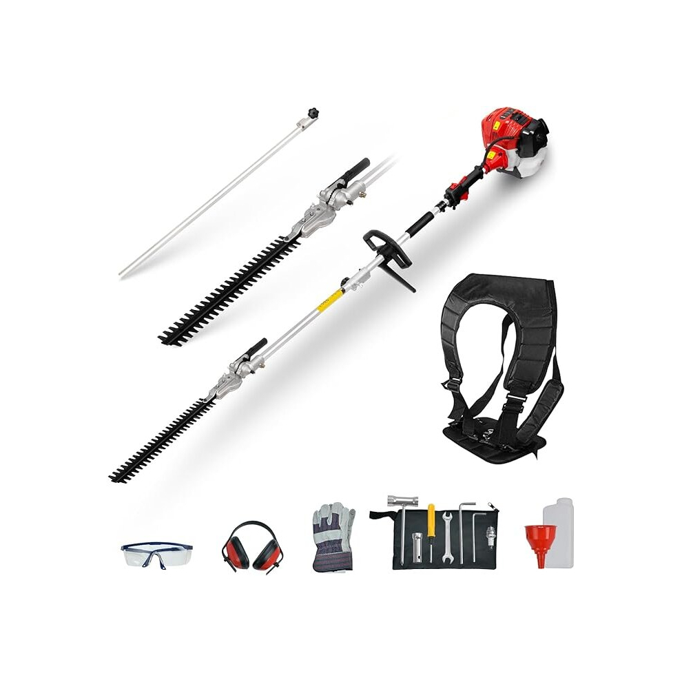BU-KO 52cc Long Reach Petrol Hedge Trimmer