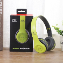 (Green ) P47 Wireless Headphones Earbuds TWS