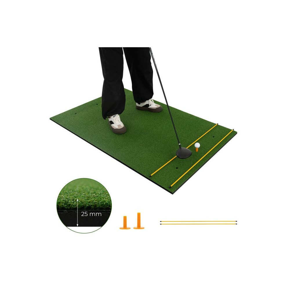 5X3 FT Golf Hitting Mat Standard Real Feel Golf Practice Mat Artificial Turf Mat