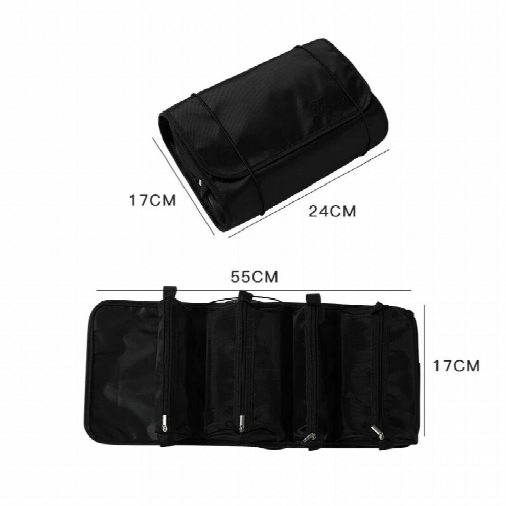 Multicoloured Makeup Brush Bag Travel Organizer Cosmetic Bag Multifunction Make Up Brushes Protector Coffin Makeup Tools Rolling Pouch