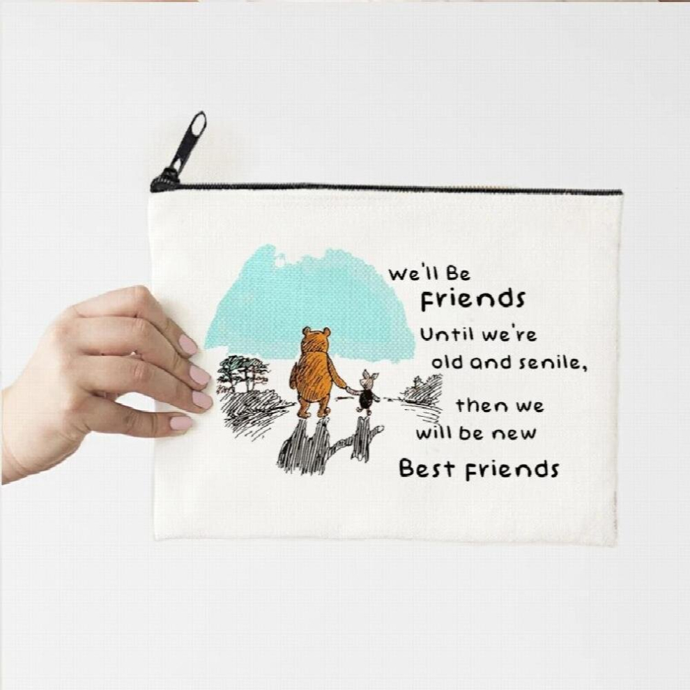 Multicoloured Makeup Bag Graduation Back To School Pencil Pouch Preschool Elementary High School Teachers Gift