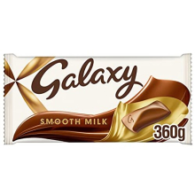 Galaxy Smooth Milk Chocolate Bar for Sharing, 360g