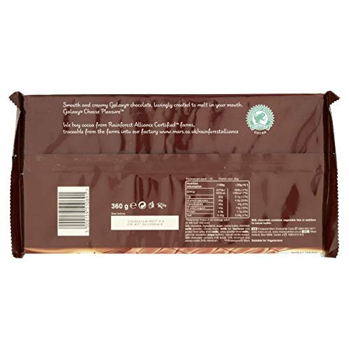 Galaxy Galaxy Smooth Milk Chocolate Bar for Sharing, 360g 1