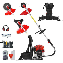 BU-KO 52cc Backpack Petrol Strimmer Garden Tool Including