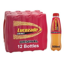 Lucozade Energy Original 12 x 500ml bottles