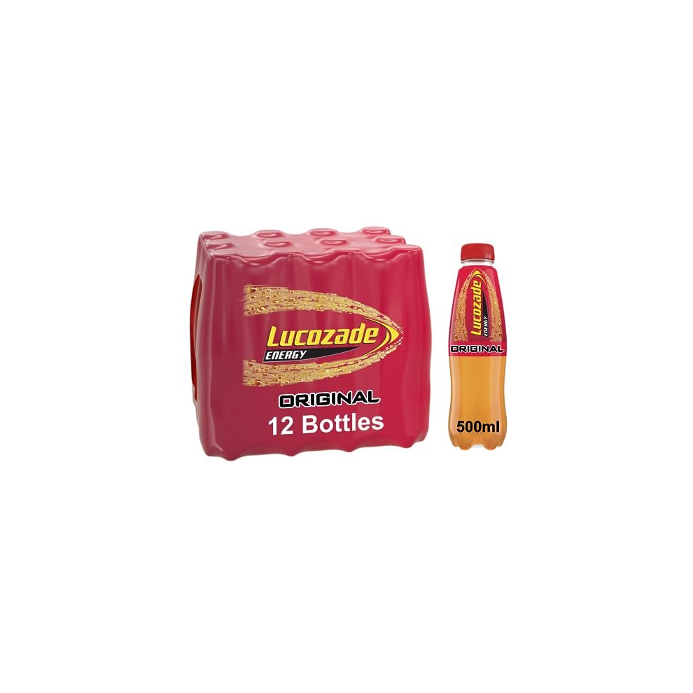 Lucozade Energy Original 12 X 500Ml Bottles
