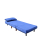 Comfy Living (Navy) Velvet Fabric Sleeper Bed/ Sofa 2