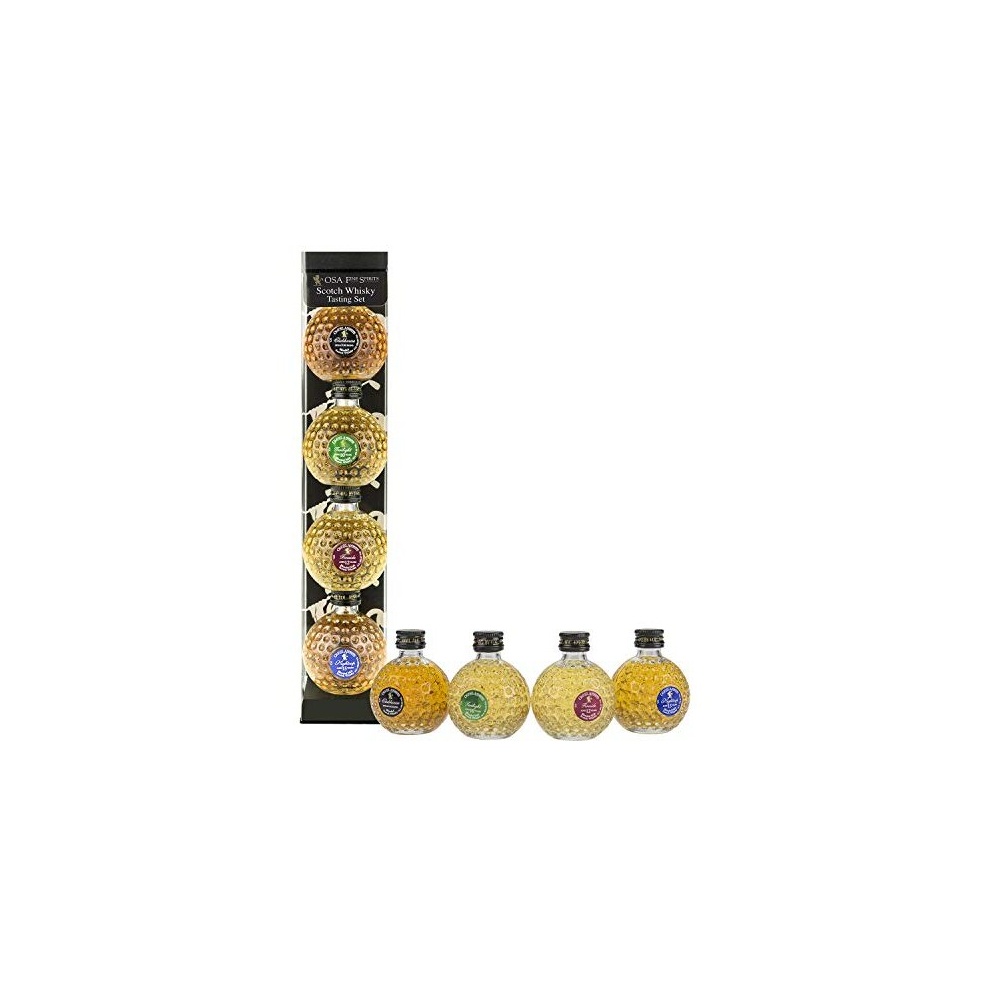 Scotch Whisky Tasting Gift Set, 4 x 50ml 