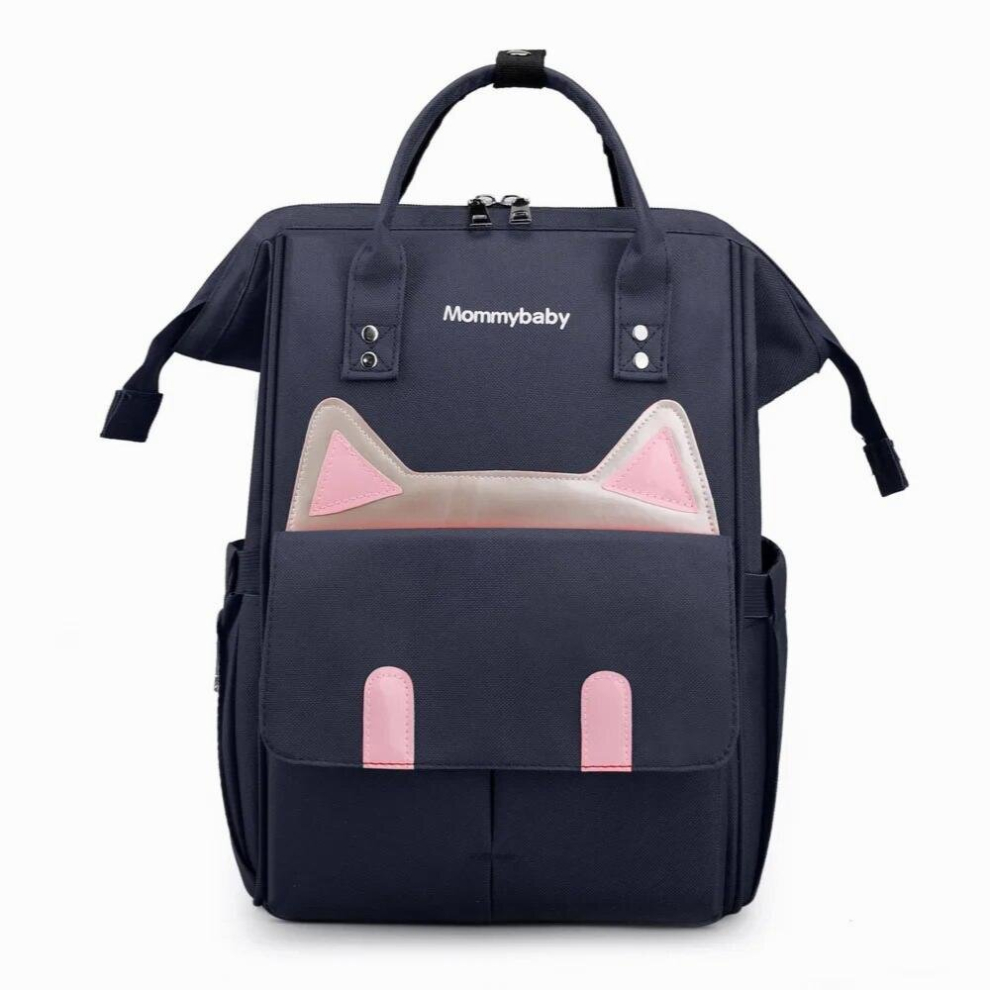 Mummy bag Backpack diaper bag cartoon bottle backpack cross-body bag large capacity bag