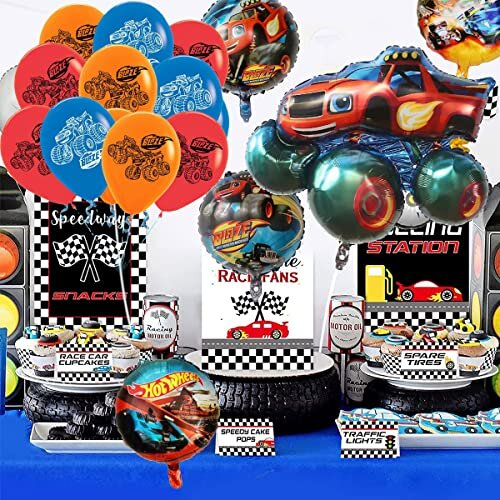 Monster truck Balloons simyron 23 piece Blaze and the monster machines ...