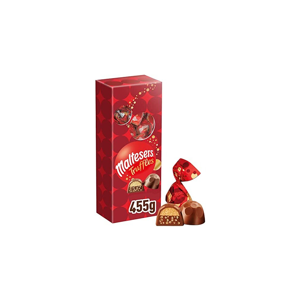 Maltesers Truffles Chocolate Box, Chocolate Gifts, Sharing Pack, 455g