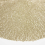 Homescapes Set of 4 Round Decorative Gold Placemats 3