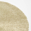 Homescapes Set of 4 Round Decorative Gold Placemats 6