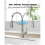 (Gold) Kitchen Faucet Single Handle Pull Down Kitchen Faucet 8