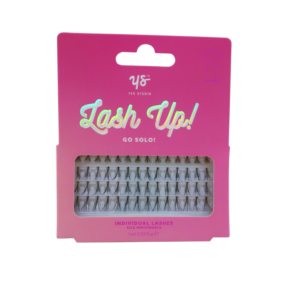 Yes Studio False Lashes Individual Fake Eyelashes Various Length 1 Pair Lash Up