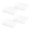 4 Pcs Clear Acrylic CD Holder with Tackable CD DVD Display Rack 1