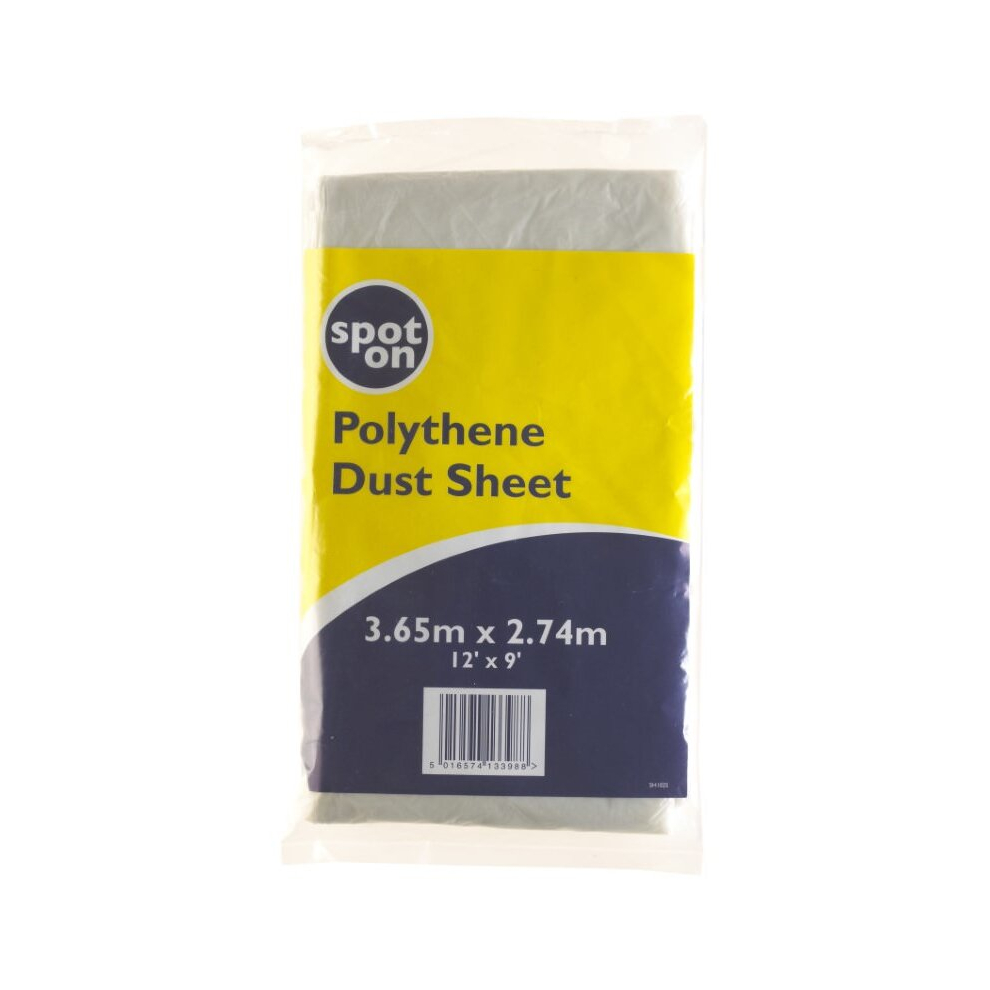 LYNWOOD 12' X 9' POLYTHENE DUSTSHEET