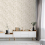 DEBONA Debona Athena Marble Effect Plain Cream Glitter Metallic Wallpaper 4022 2